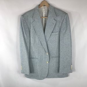 BACHRACH SIZE 40S BLUE/WHITE BLAZER